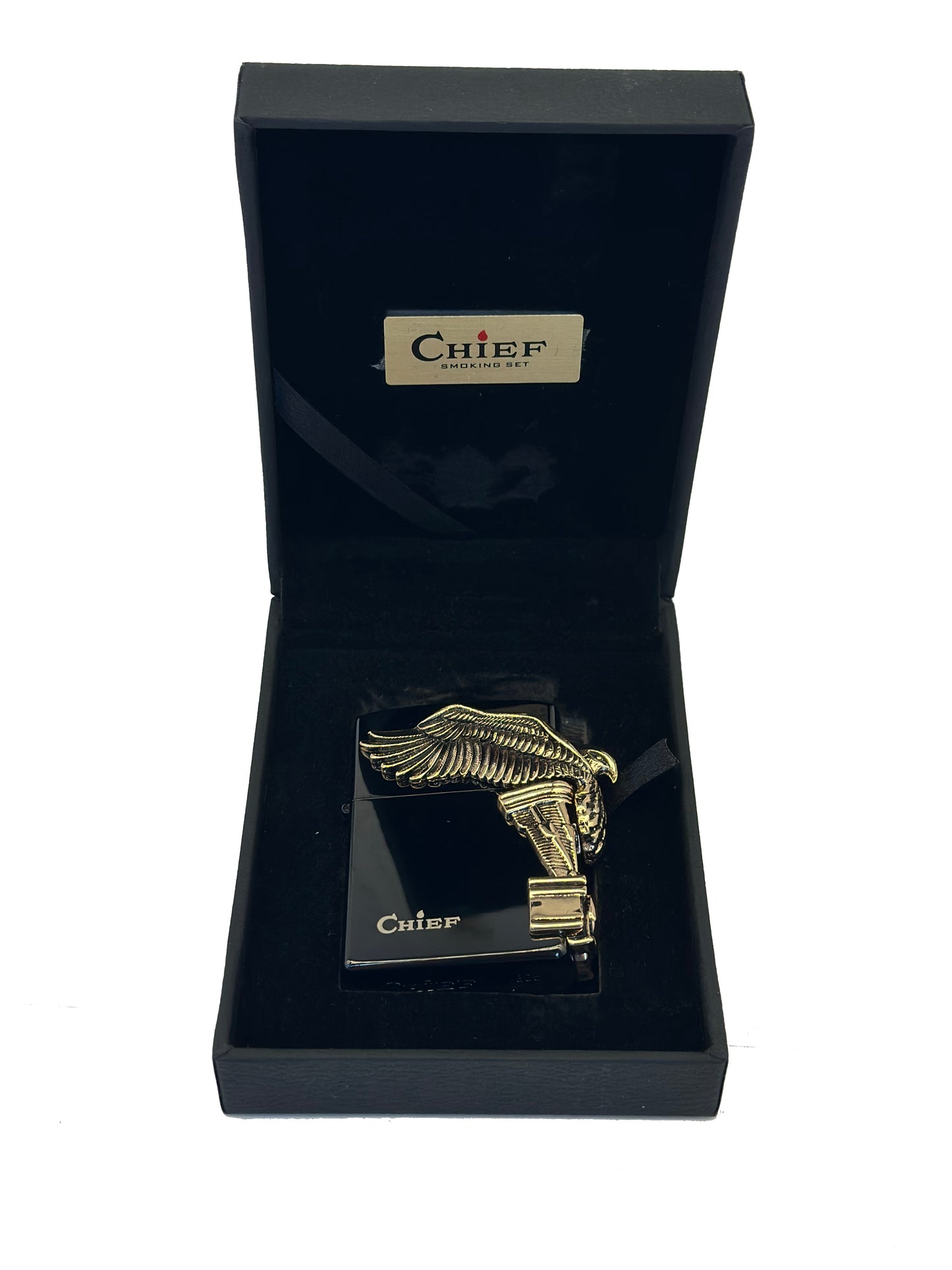 Chief Chrome Oil Lighter