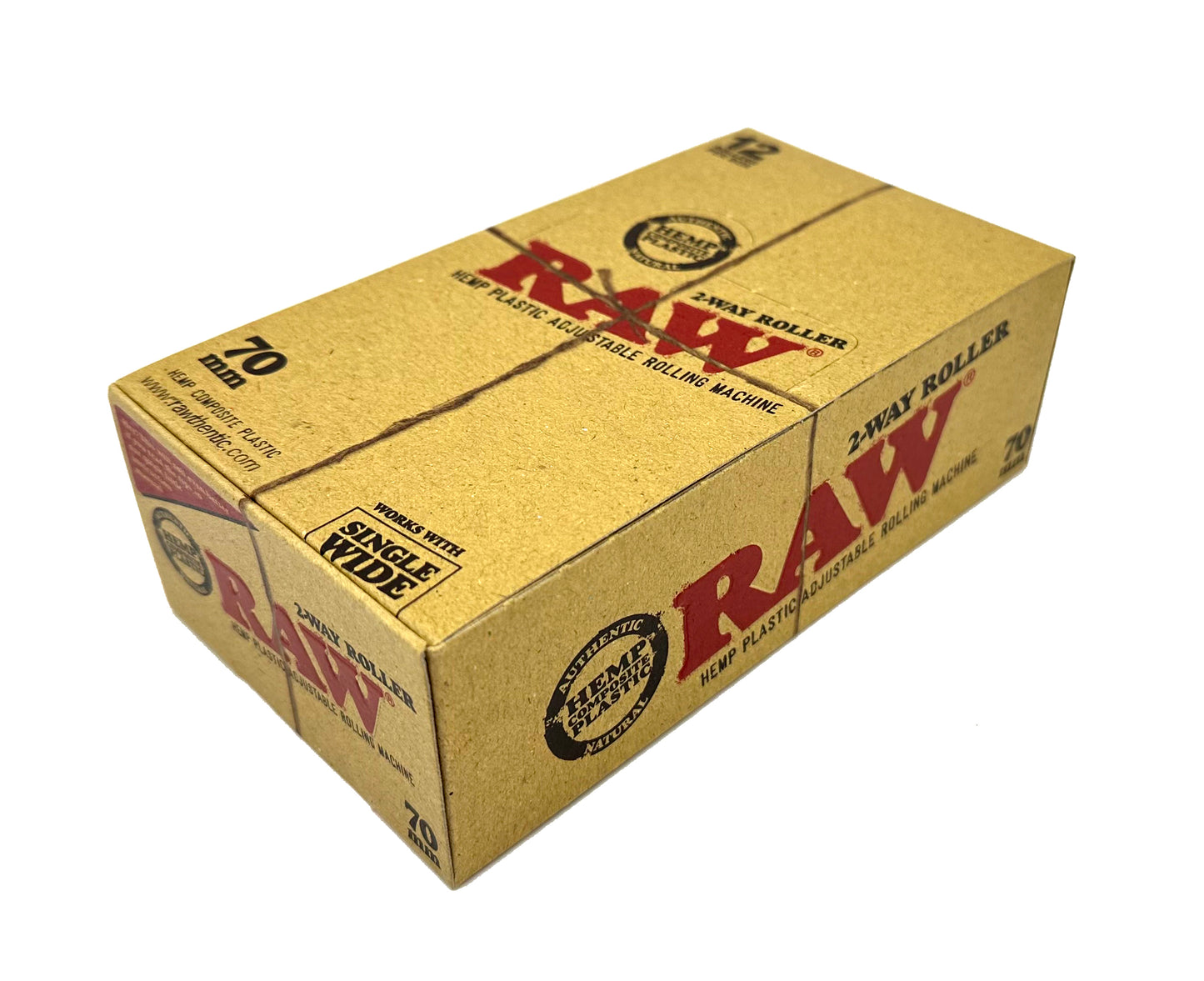 70mm RAW Manual Cigarette Tobacco Rolling Machine