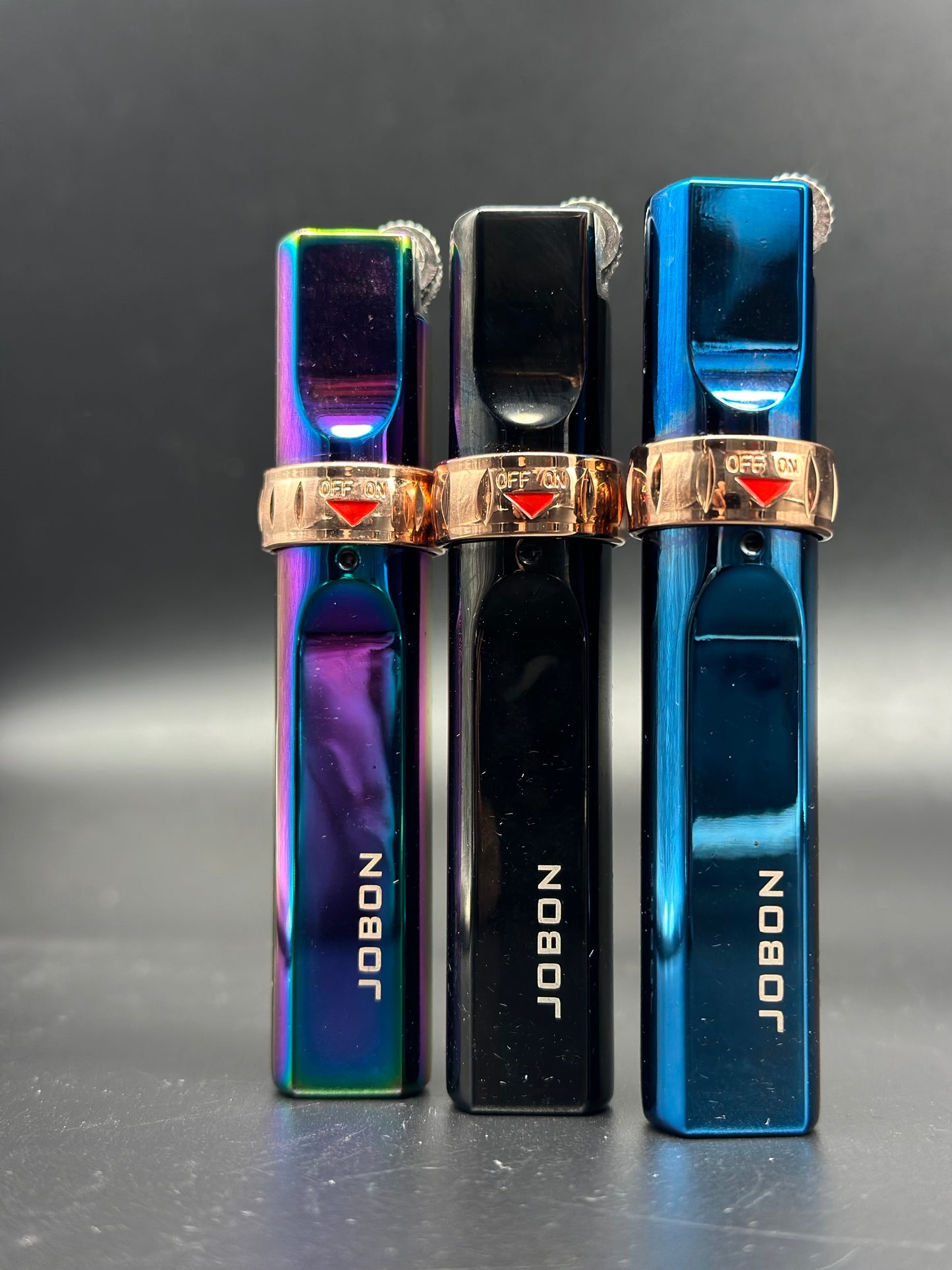 JOBON Blow Torch Single Flame Jet Lighter Windproof Refillable Butane Gas