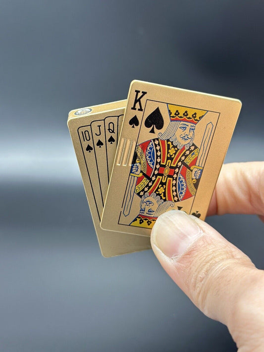 Creative Poker King Of Spades Wind Proof Lighter
