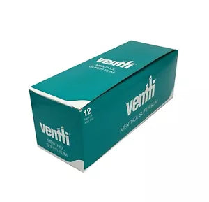 One Box Of 12 X Ventti Filters Cool Menthol Super Slims. 12 Bags Per Box