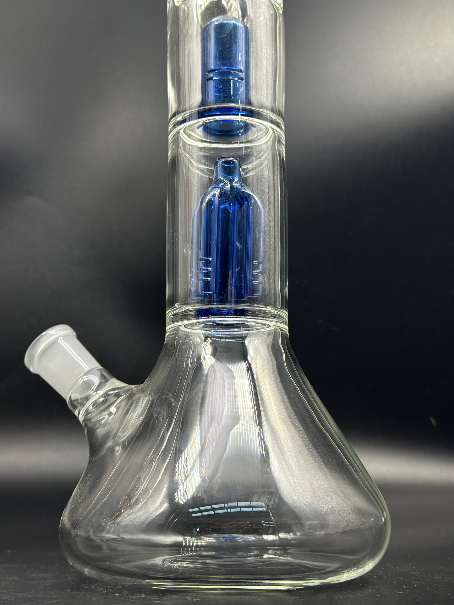 Large Glass Smoking Pipe, Water Pourer Cp& Stem Included