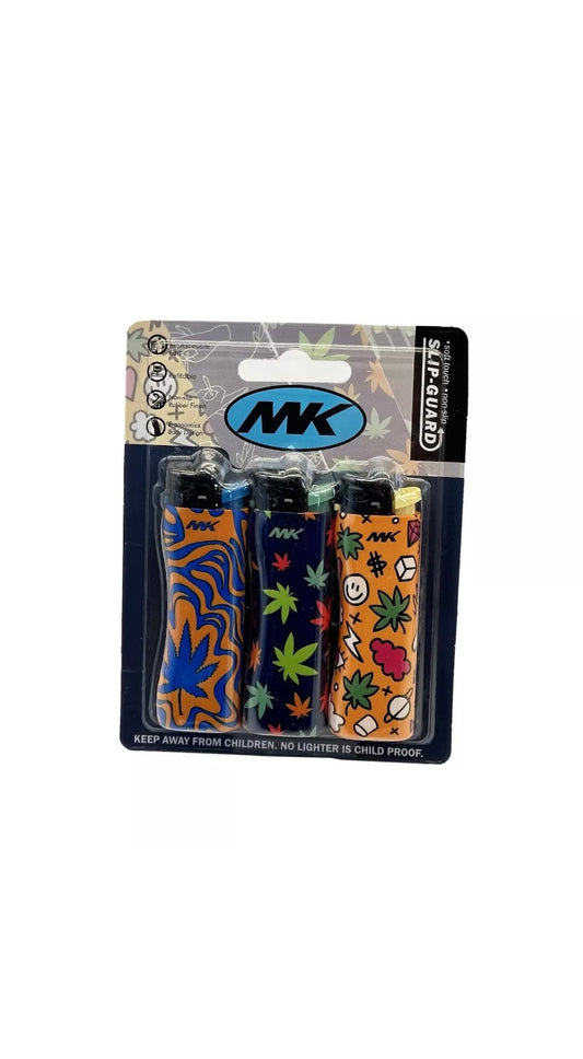 One 3pack MK Lighter. High Quality. Total of 3 Lighters