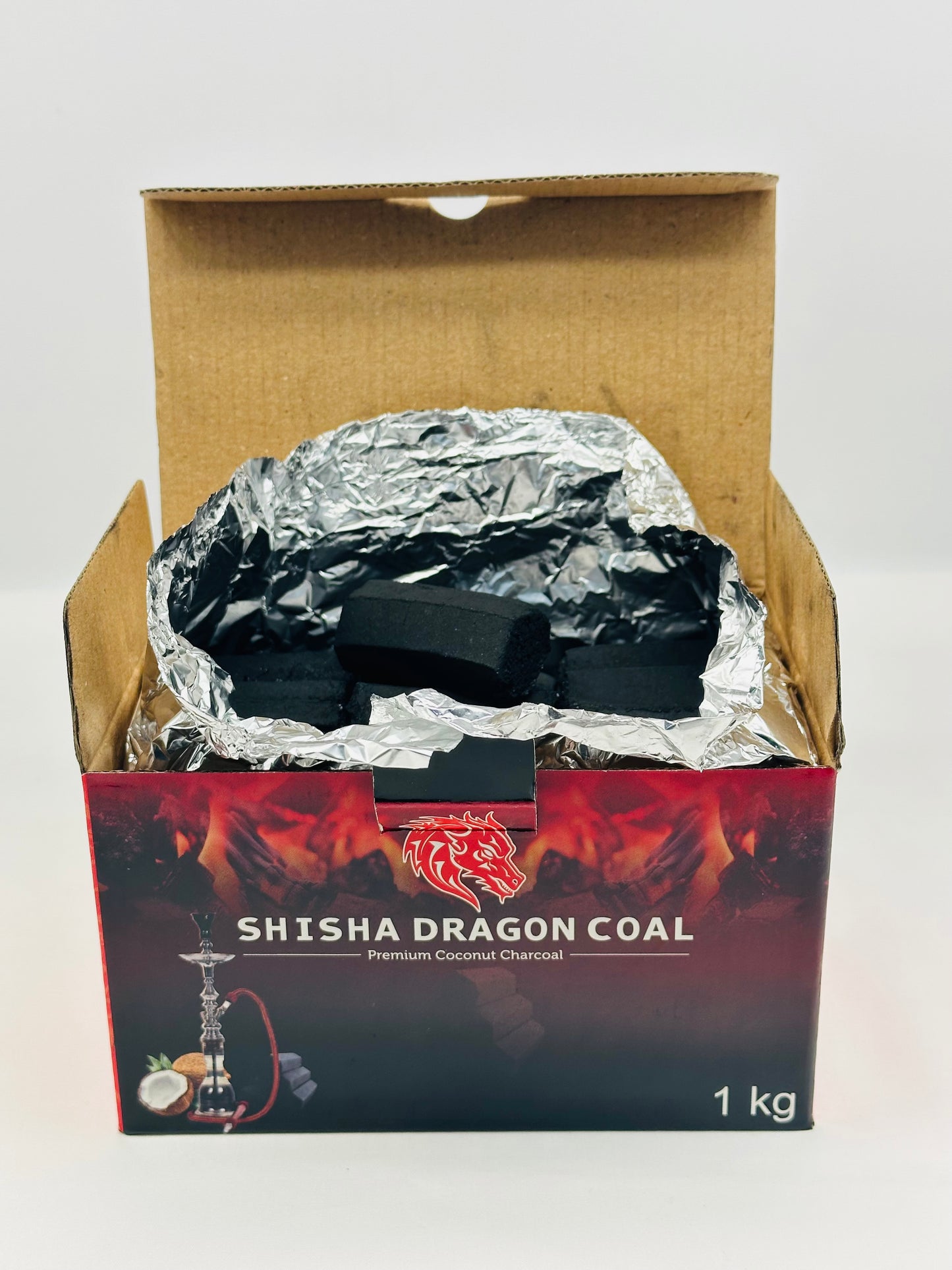 Shisha Dragon Coal. Charcoal 1KG