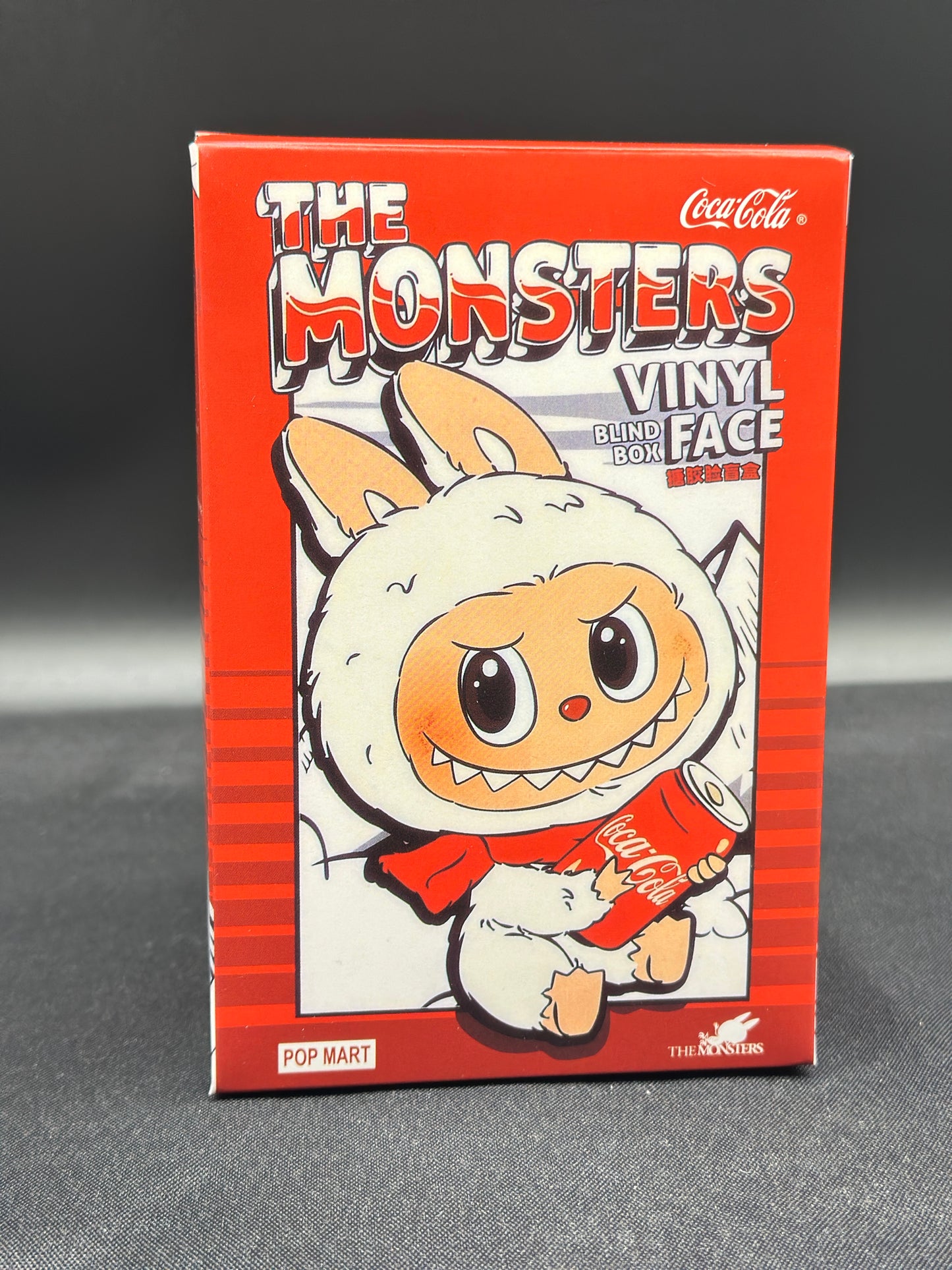 Labubu Monster Vinyl Face comes in closed package with random colours