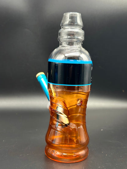 Powerade Smoking Pipe, Glass Smoking Pipe, Water Pourer Cp& Stem Included