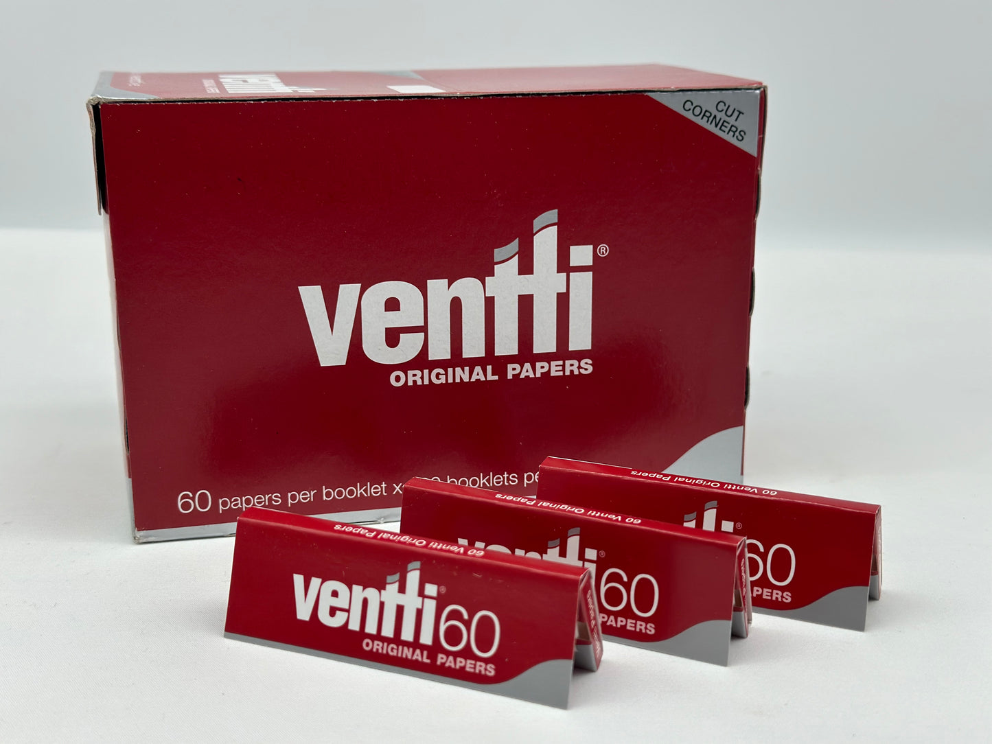 3 X booklets Ventti Cigarette Rolling Papers. Total 3 Booklets