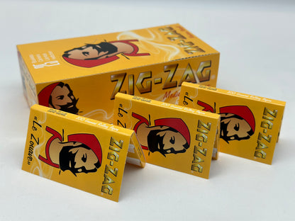 3 X booklets Zig-Zag Yellow Double Cigarette Rolling Papers. Total 3 Booklets