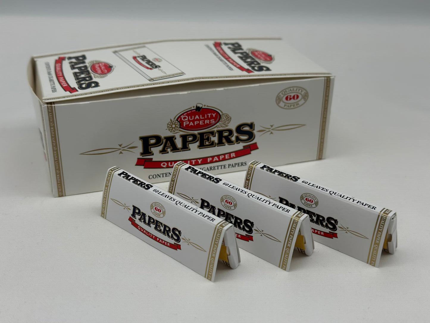 3 X booklets PAPER Cigarette Rolling Papers. Total 3 Booklets