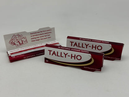 3 X booklets Tally-Ho Cigarette Rolling Papers. Total 3 Booklets