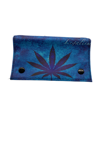 Cigarette Tobacco Wallet Pouch ,Holder PU Leather Bag Case. Length 16cm