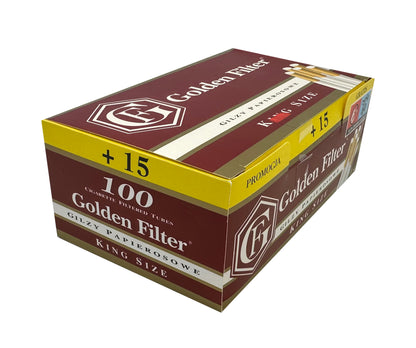 400 X Golden Filter Tubes King Size. total of 4 Packs