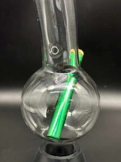 Glass Smoking Pipe, Water Pourer Cp& Stem Included