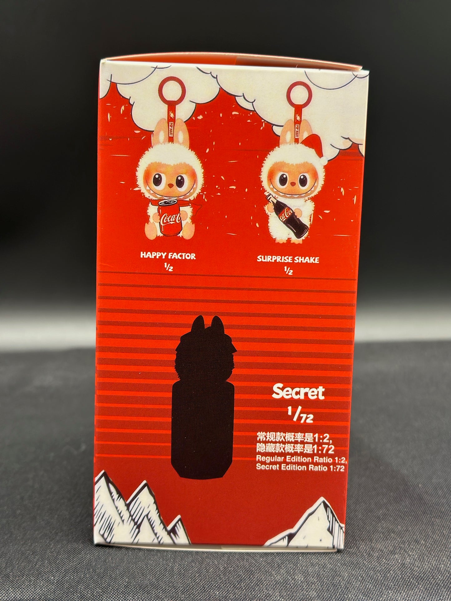 Labubu Monster Vinyl Face comes in closed package with random colours