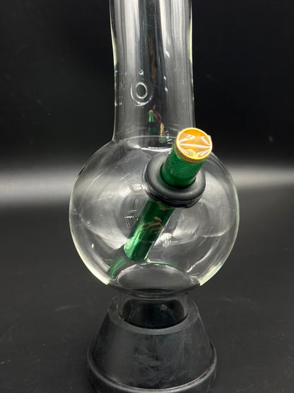 Glass Smoking Pipe, Water Pourer Cp& Stem Included