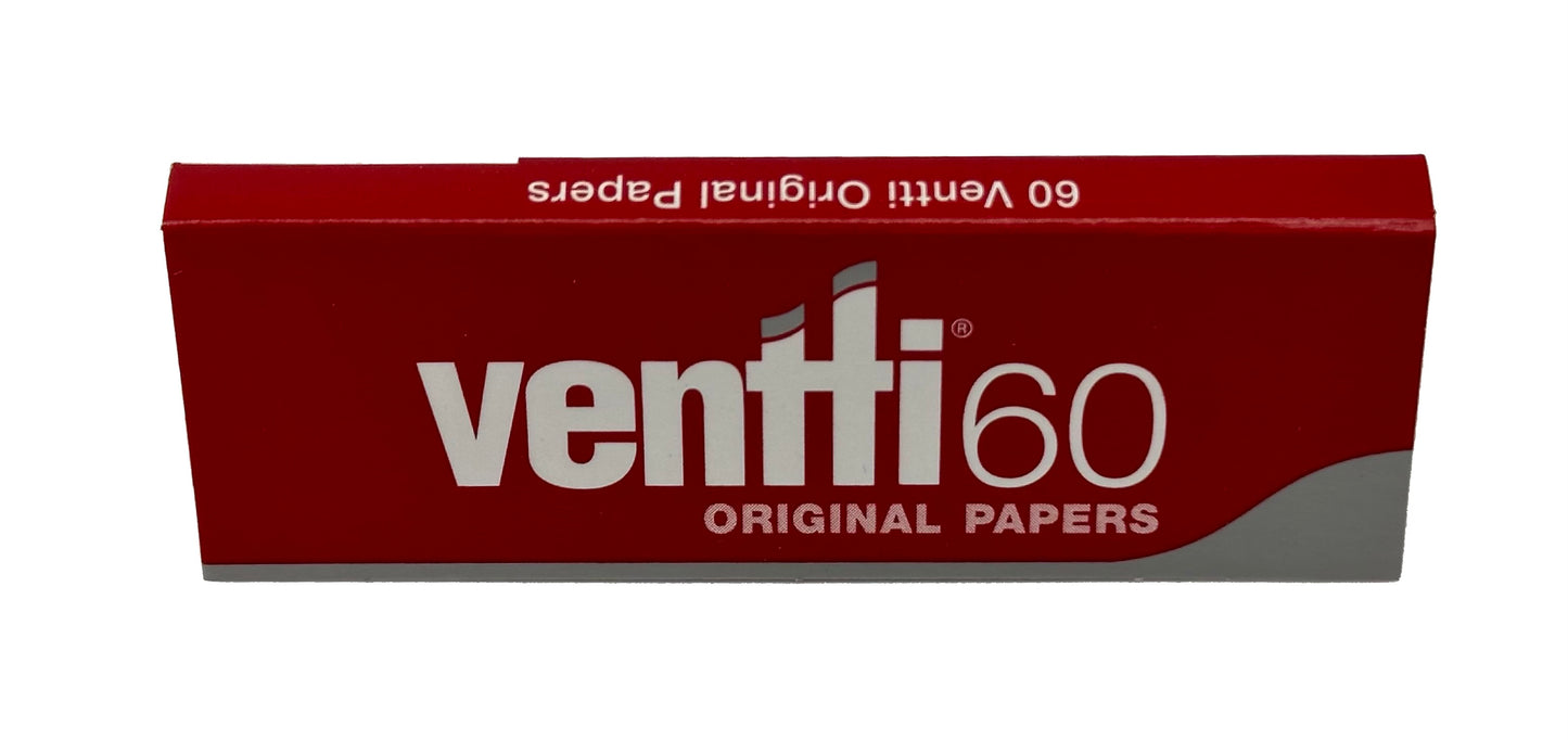 One Pack Of 100 X Booklets Ventti Rolling Papers. Coming In A Box Of 100