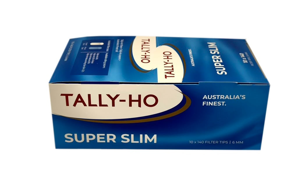 One Pack of 10 X Bags Of Tally-Ho Super Slim. Each Bag Has 140 Filter Tips