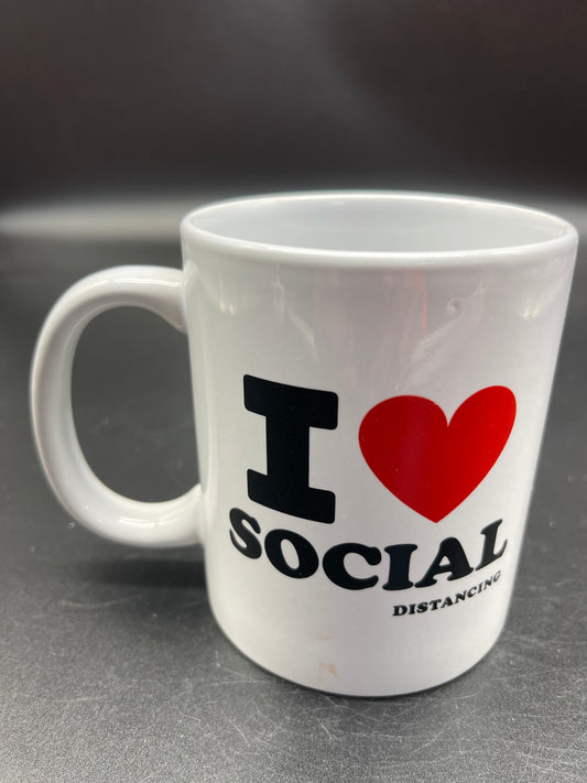 I Love Social Mug