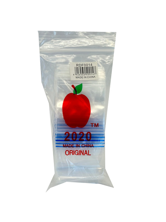 Apple Bags Baggies 2020 Ziplock 100 Mini Reusable