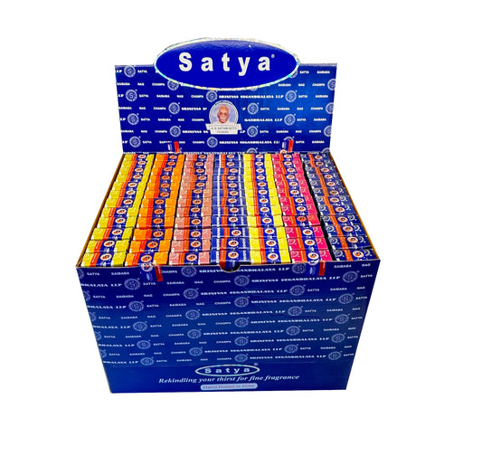 FRESH SATYA INCENSE STICKS - one Pack - 6 x 15g