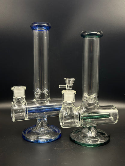 Large Glass Smoking Pipe, Water Pourer Cp& Stem Included