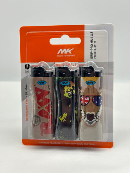 One 3pack MK Lighter. High Quality. Total of 3 Lighters