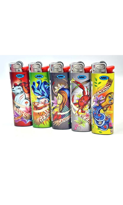 5 X Large MK Lighters. Total of 5 Lighters