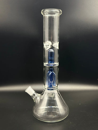 Large Glass Smoking Pipe, Water Pourer Cp& Stem Included