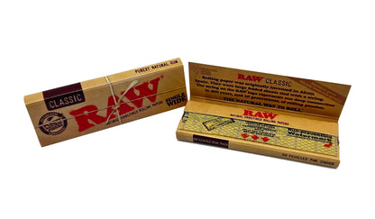 RAW Classic Single Wide (REGULAR) Rolling Papers