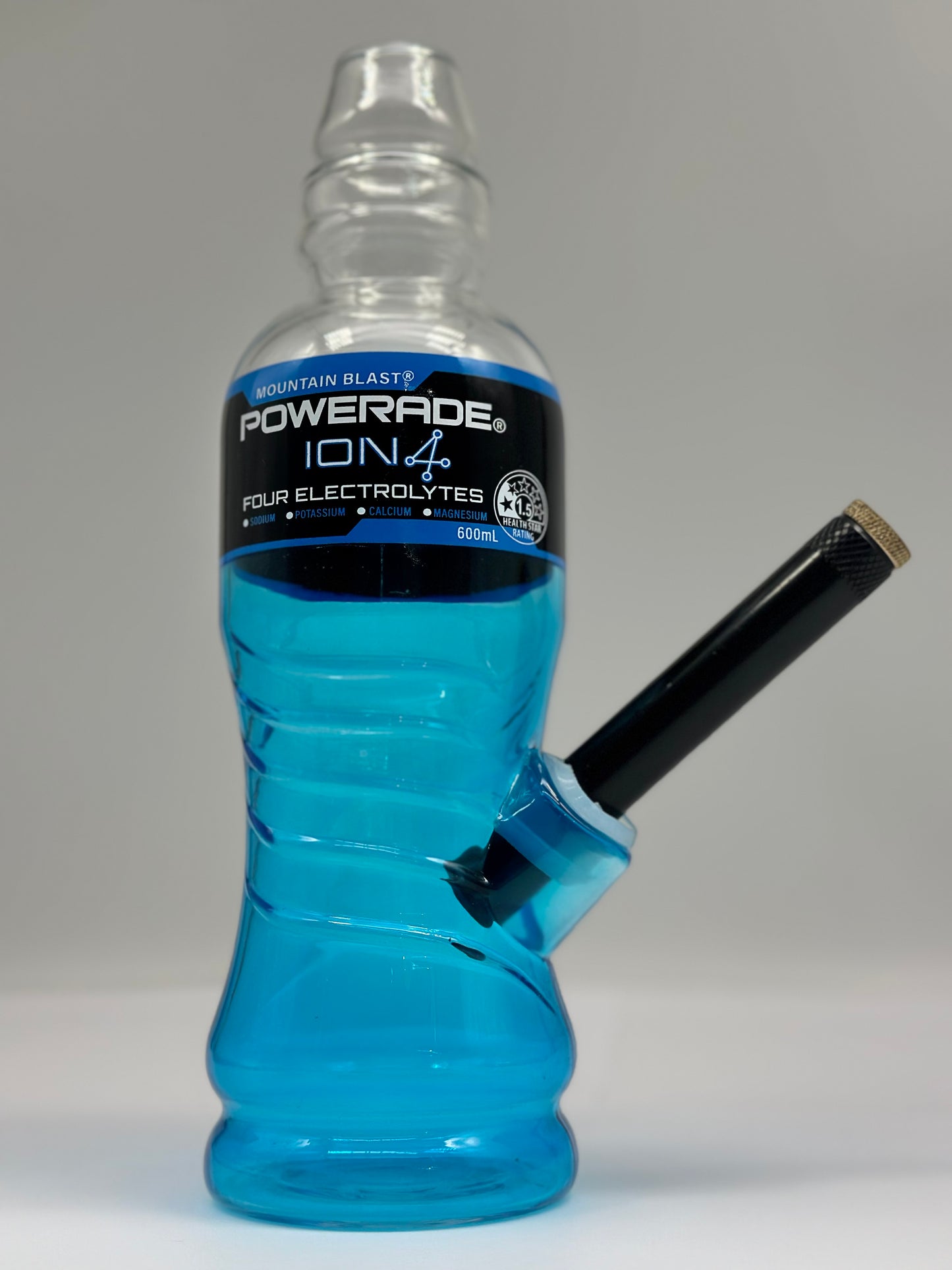 Powerade Smoking Pipe, Glass Smoking Pipe, Water Pourer Cp& Stem Included