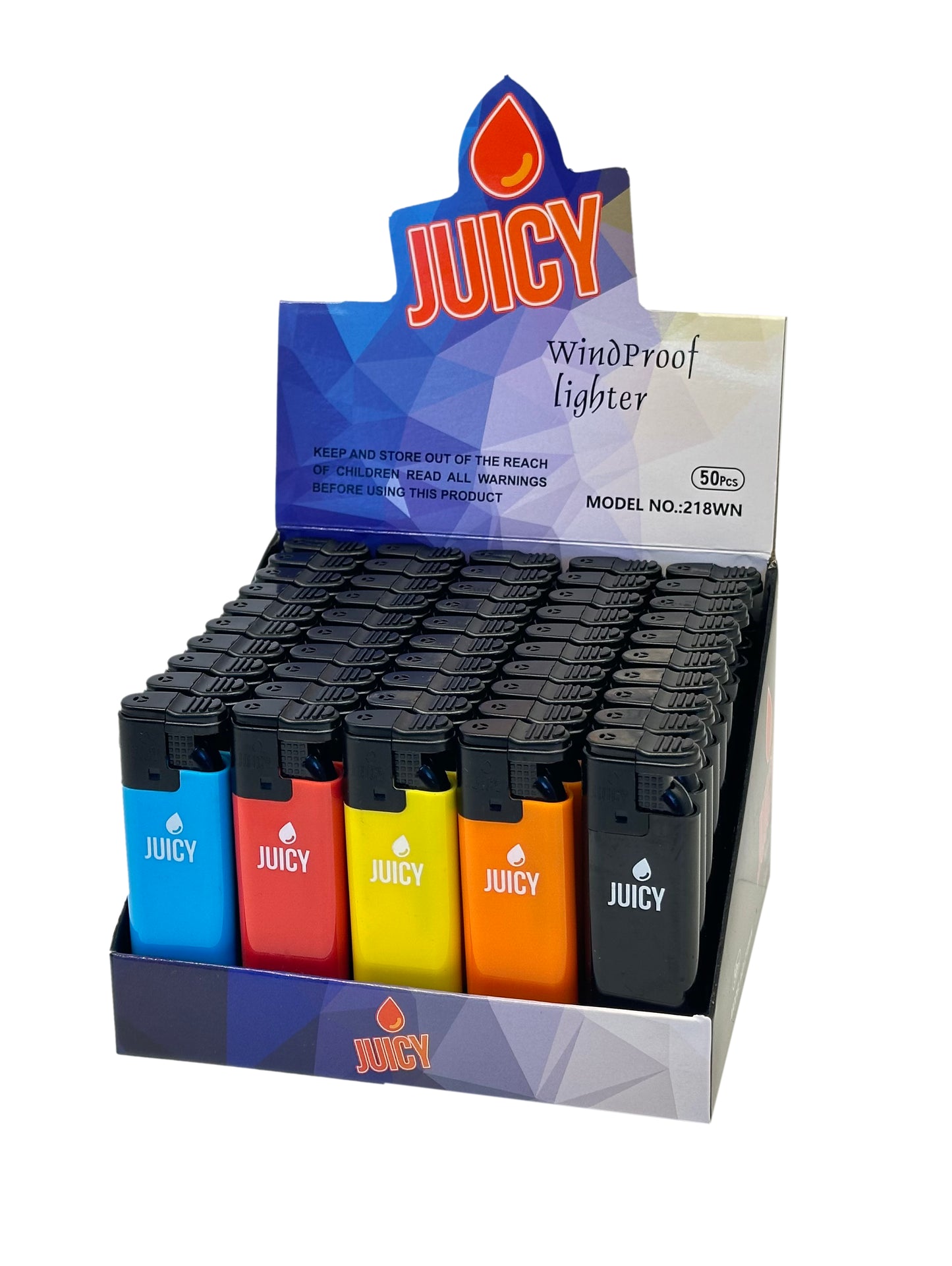 5X Jet Lighters  Multi Colours