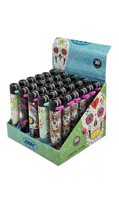 5 X MK Lighter with PE Label Different Designs. Total of 5 Lighters
