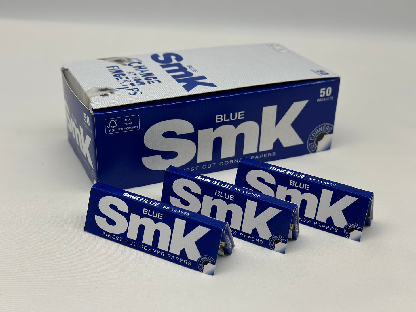 3 X booklets SMK Cigarette Rolling Papers. Total 3 Booklets
