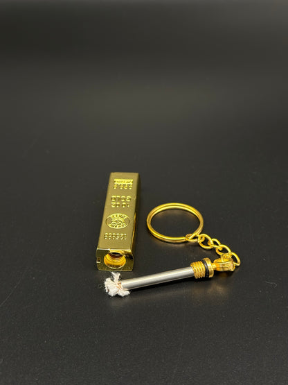 Creative Gold Bar Lighter  Match Metal Kerosene. *Comes without any fluid