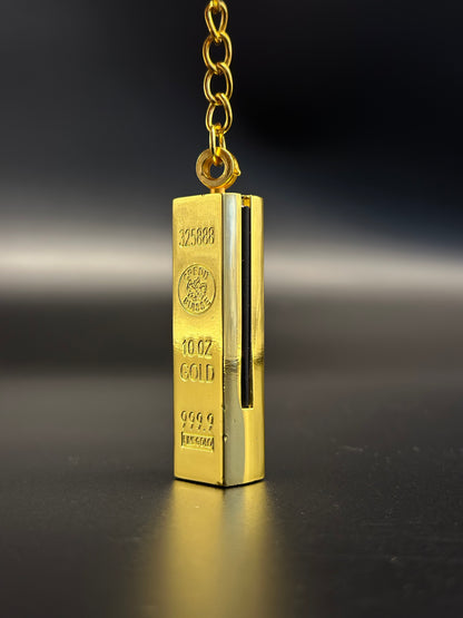 Creative Gold Bar Lighter  Match Metal Kerosene. *Comes without any fluid