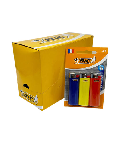 3Pack Large Bic Maxi Cigarette Lighters. Price is for one 3Pack