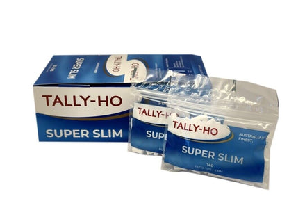 One Pack of 10 X Bags Of Tally-Ho Super Slim. Each Bag Has 140 Filter Tips