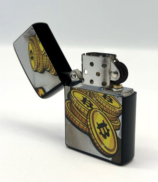 Bitcoin Chief Metal Oil Lighter