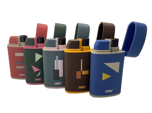 Mk Refillable Jet Lighter Windproof. Colours Selected Randomly