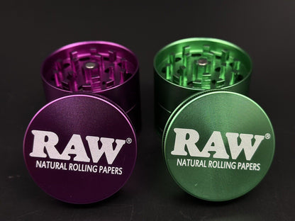 Raw SANTA CRUZ Grinder, 4 piece shredder, American Made