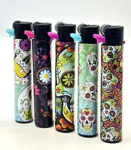 One Pack of 30 X MK Round Lighters Different Designs