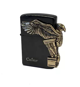 Chief Chrome Oil Lighter